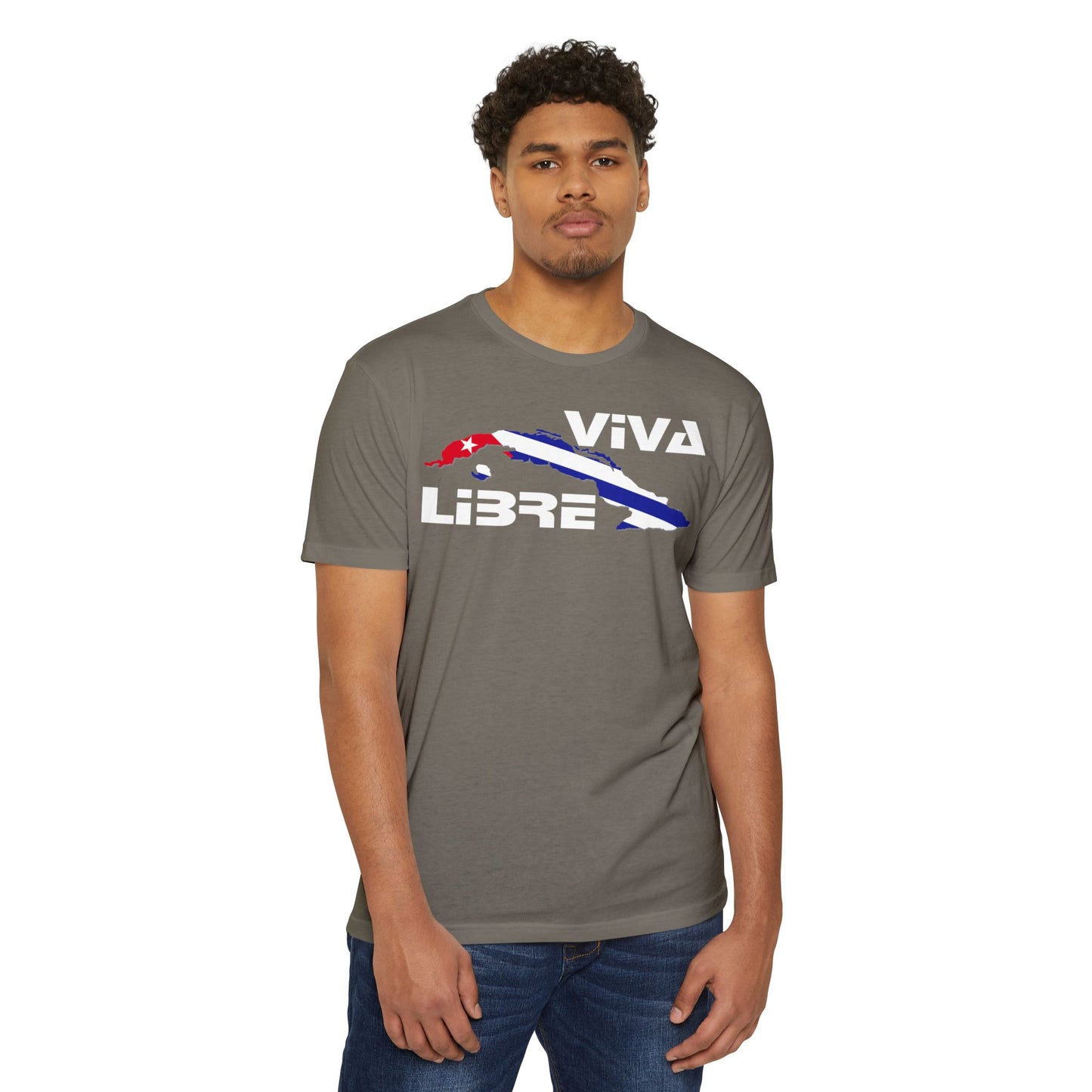 Viva Cuba Libre Patriótica Camiseta