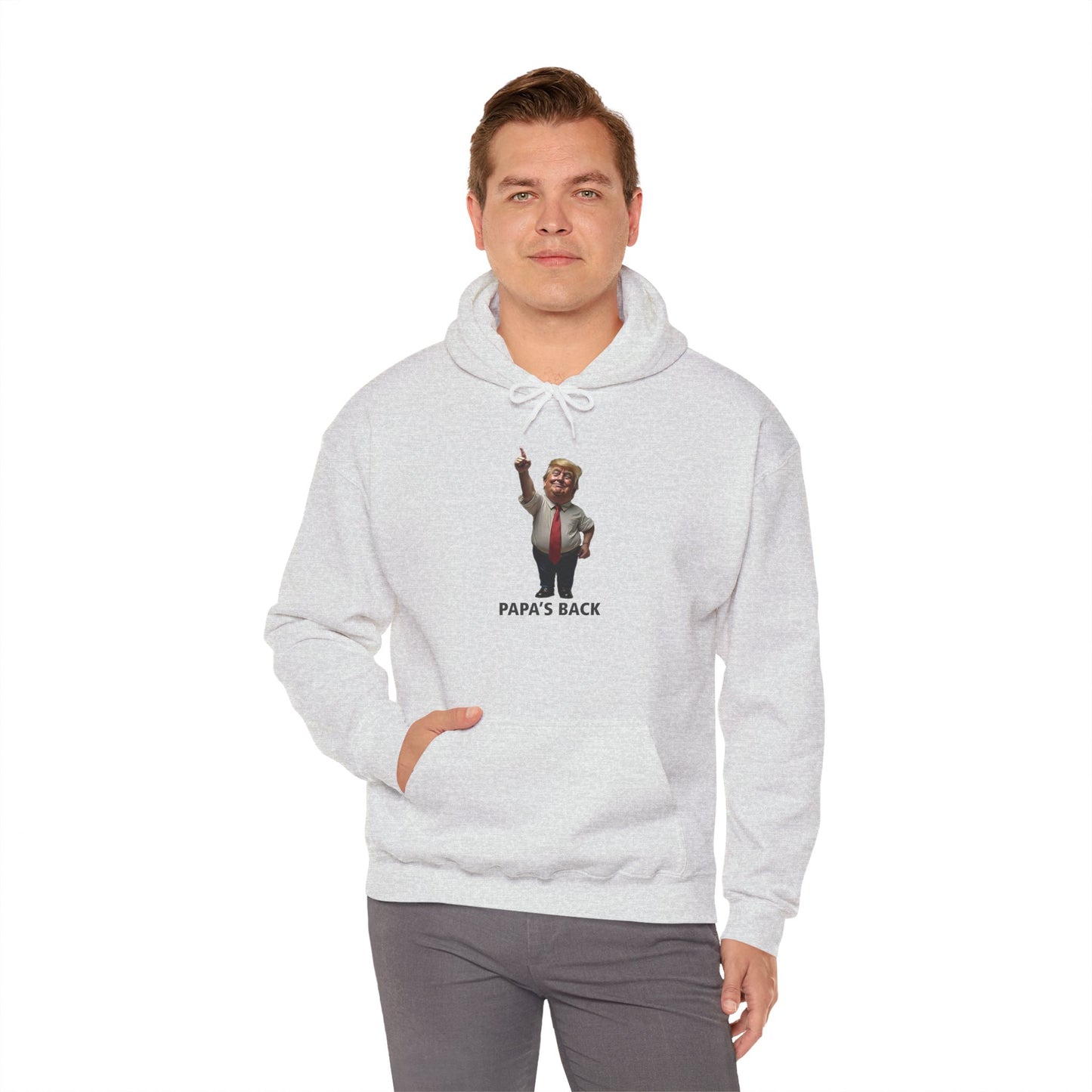Papa's Back Patriotic Hoodie