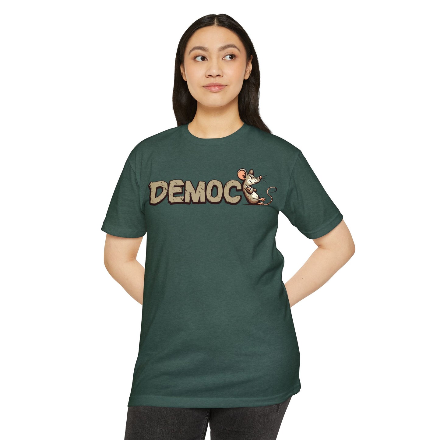 Democ-Rat Funny Political T-Shirt