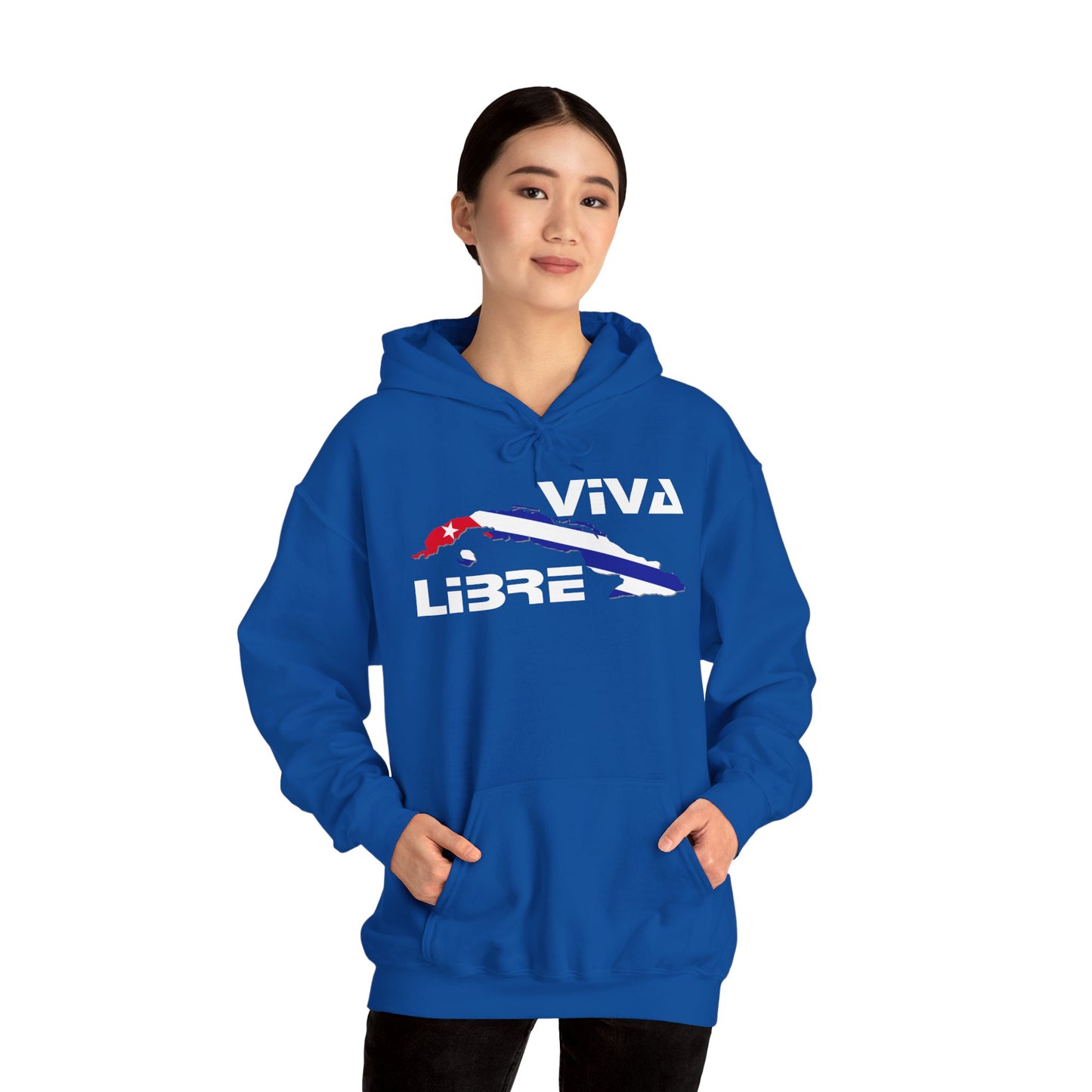 Viva Cuba Libre Patriótico Hoodie