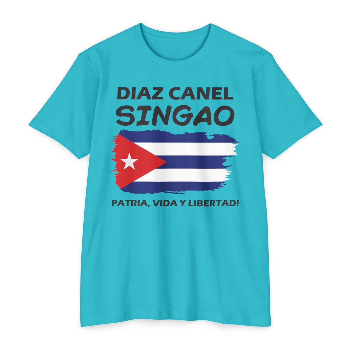 Díaz-Canel Singao Patriótica Camiseta
