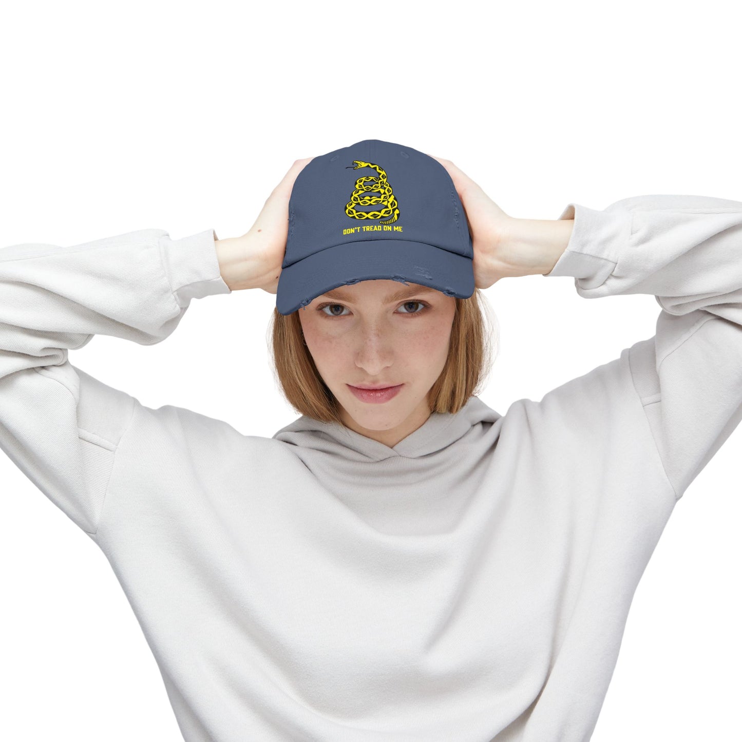 Don't Tread on Me Patriotic Printed Hat