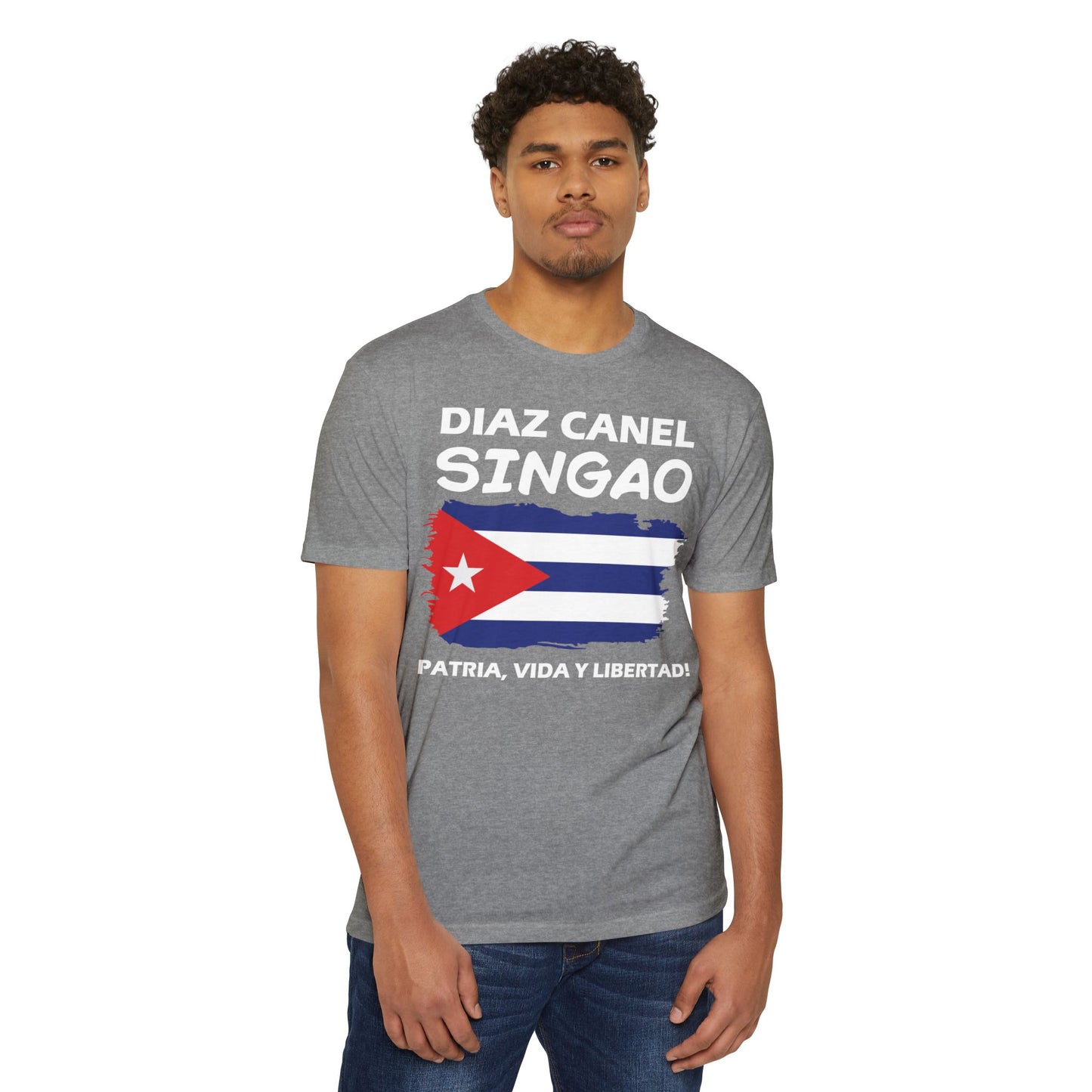 Díaz-Canel Singao Patriótica Camiseta