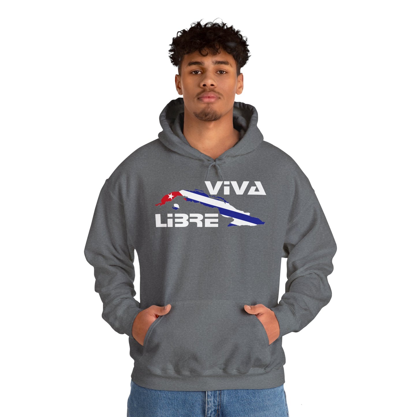 Viva Cuba Libre Patriótico Hoodie