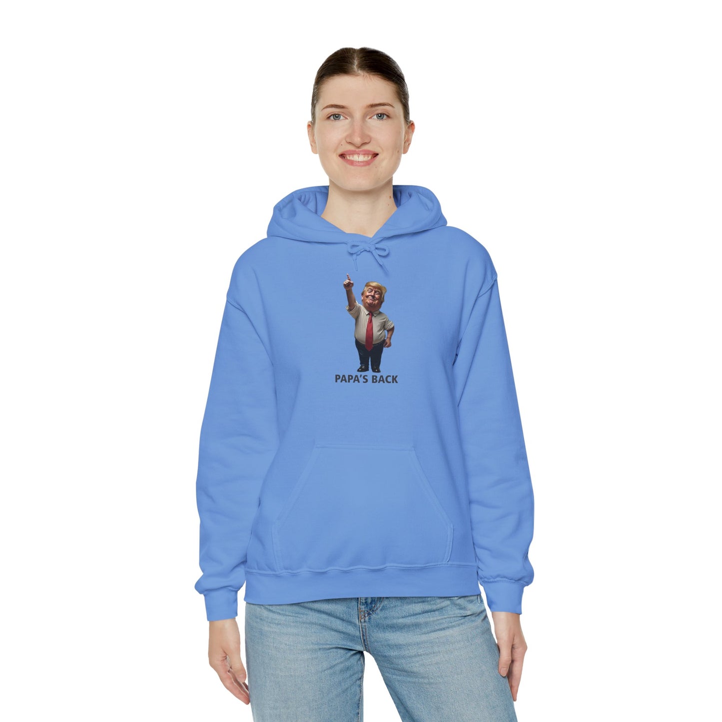 Papa's Back Patriotic Hoodie