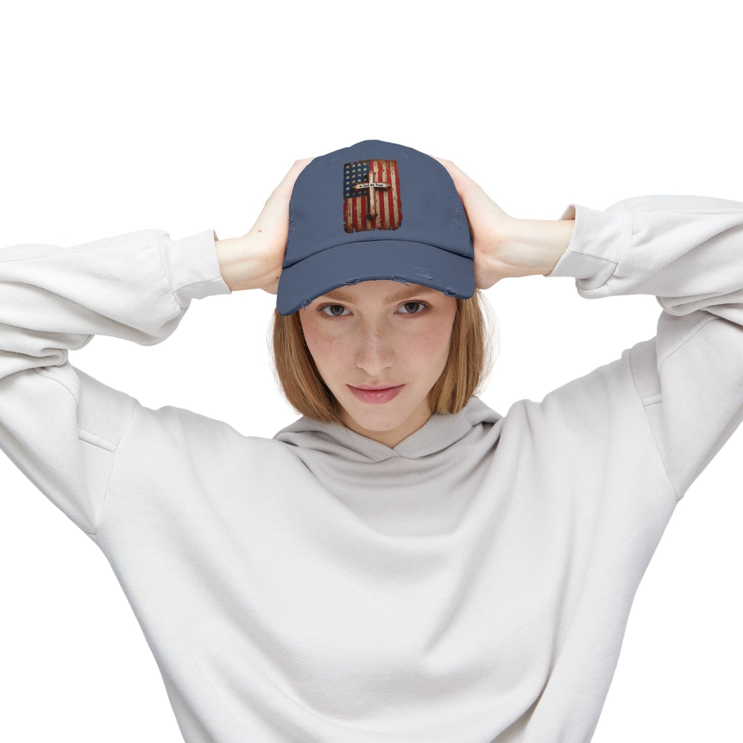 In God We Trust Patriotic Printed Hat