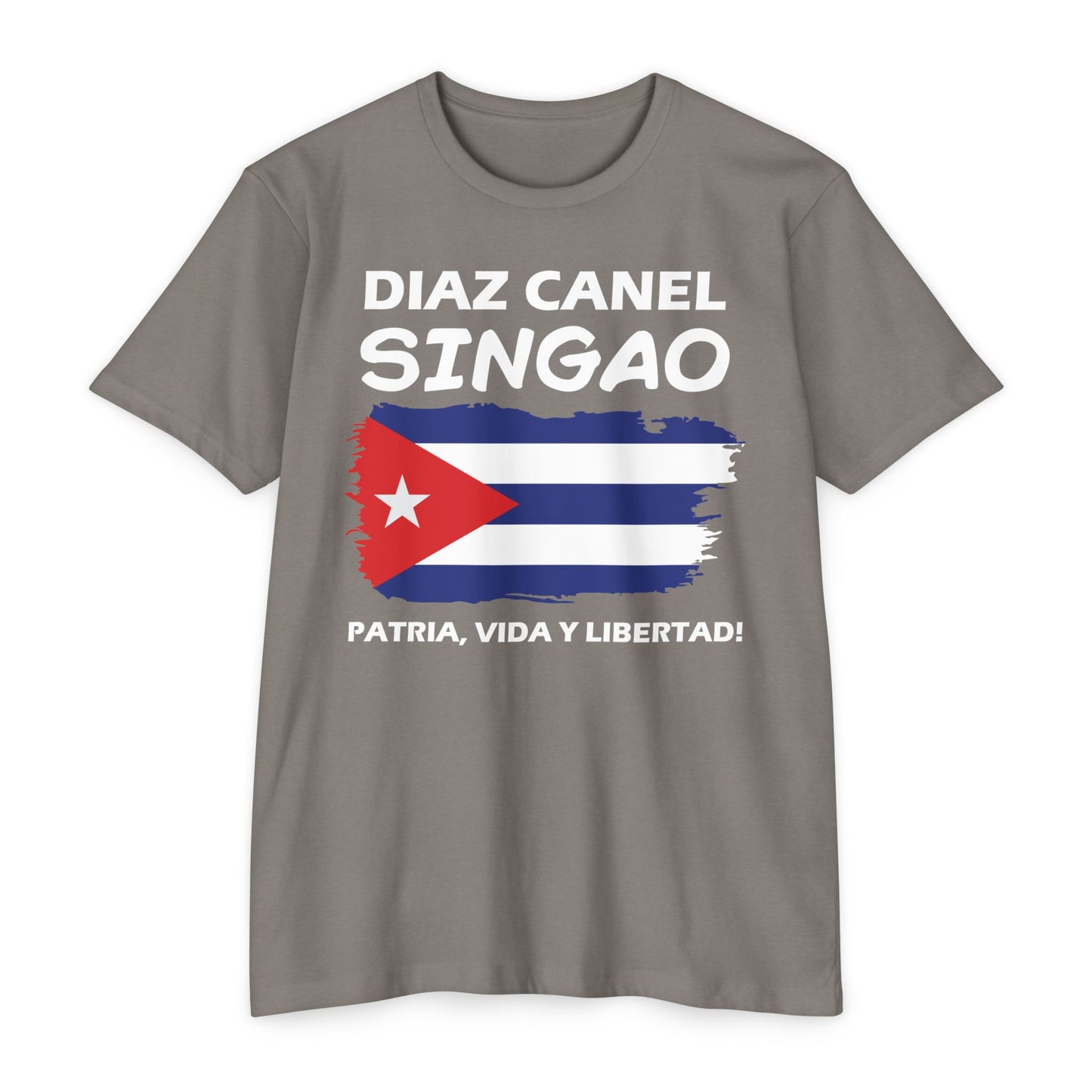 Díaz-Canel Singao Patriótica Camiseta