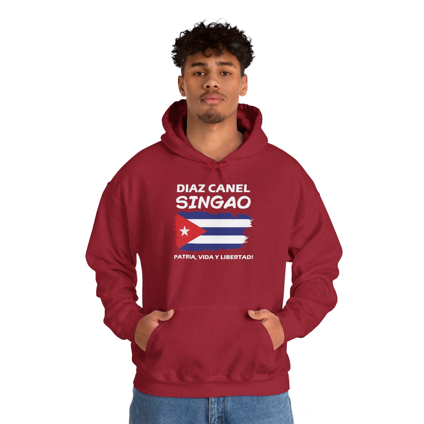 Díaz Canel Singao Patriótico Hoodie