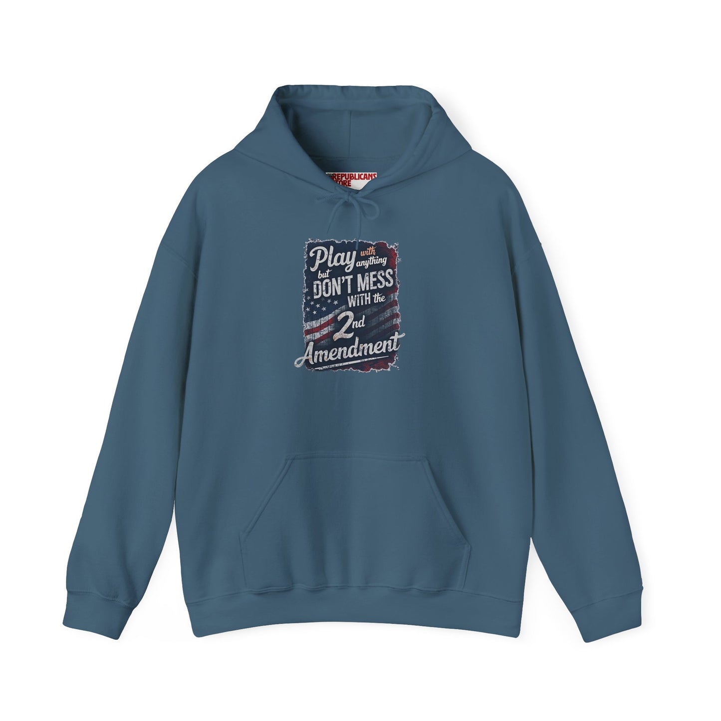 Don't Mess with the 2nd Amendment Patriotic Hoodie