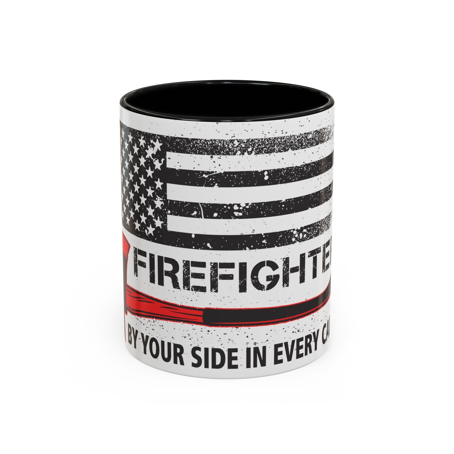 Firefighter Pride Coffee Mug – By Your Side in Every Call