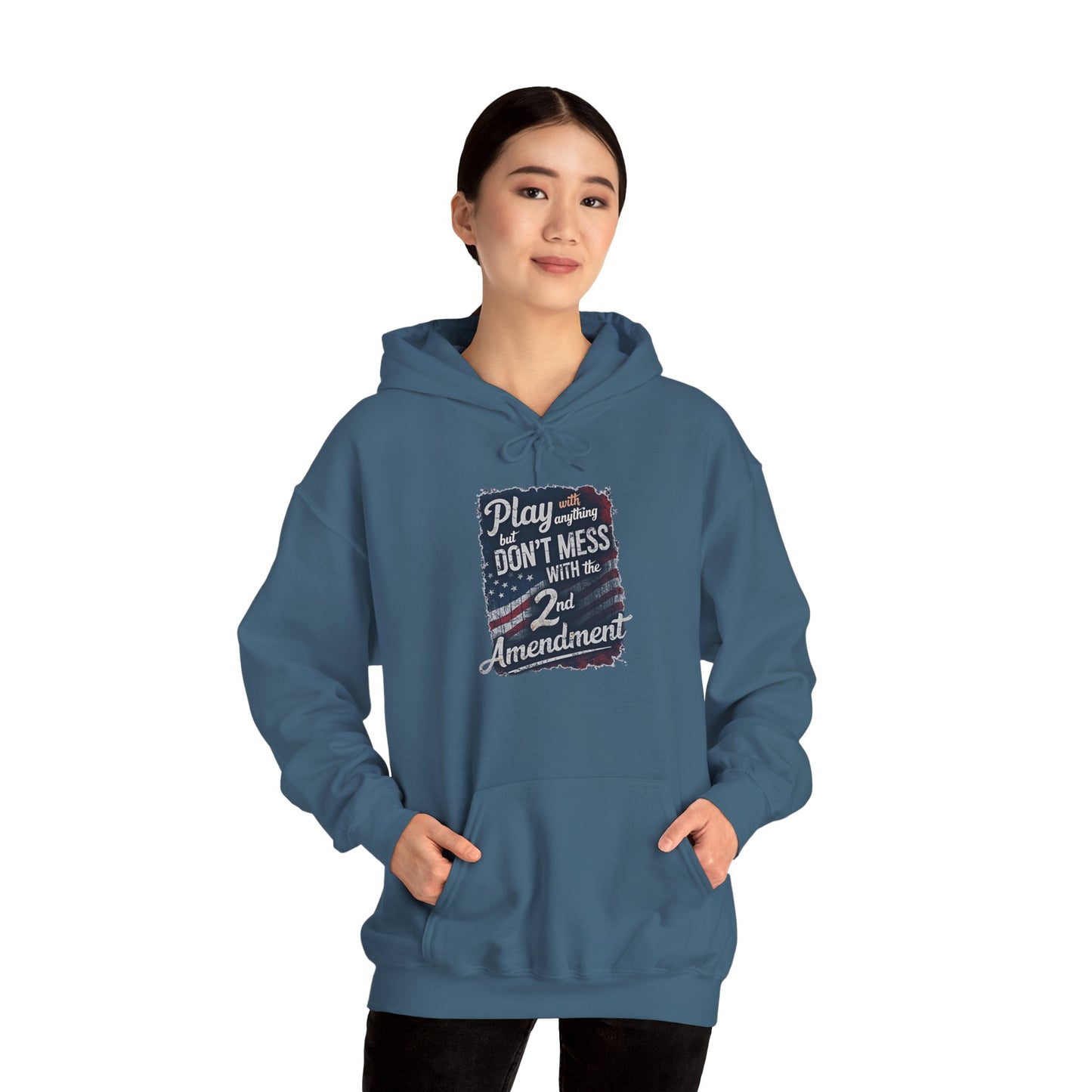 Don't Mess with the 2nd Amendment Patriotic Hoodie