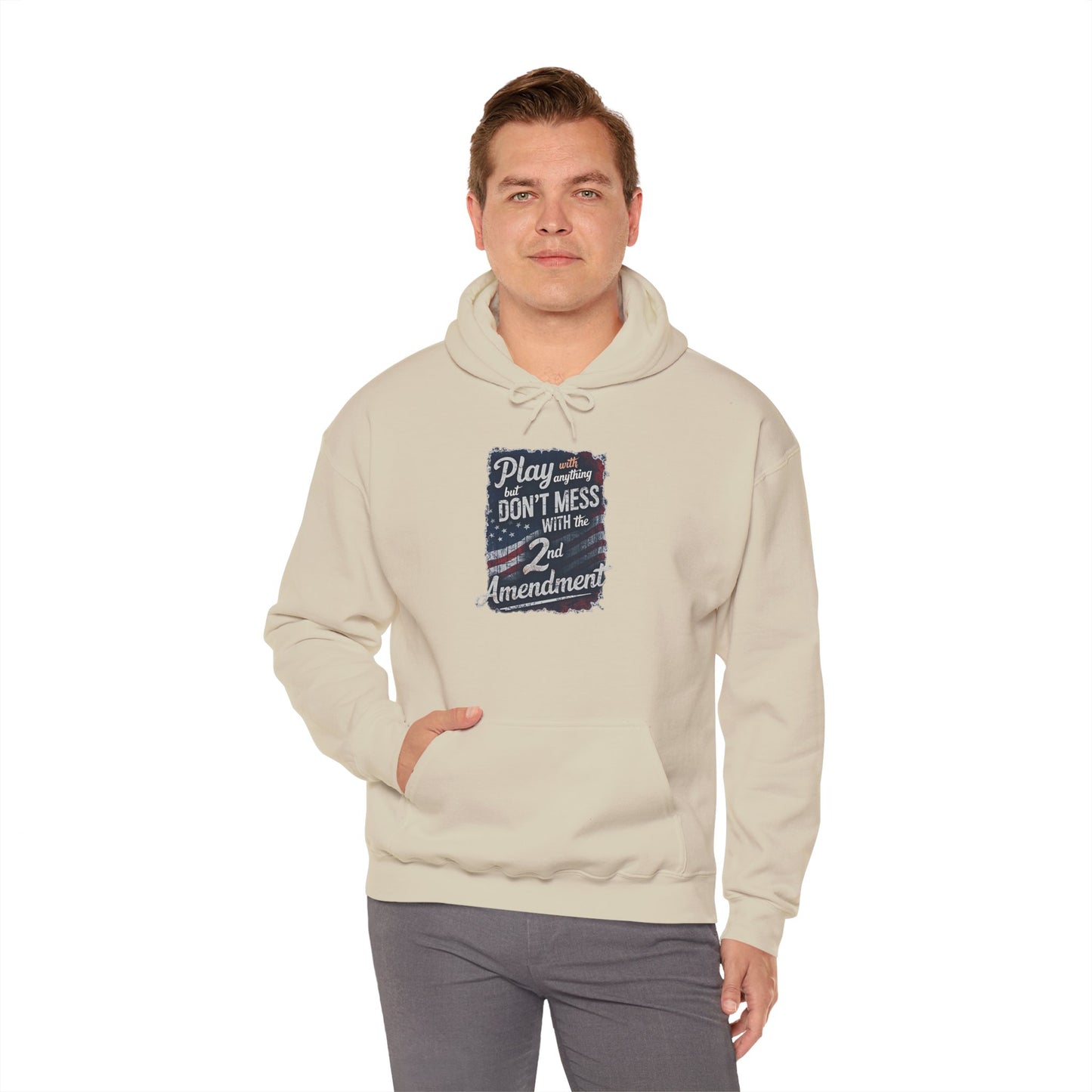 Don't Mess with the 2nd Amendment Patriotic Hoodie