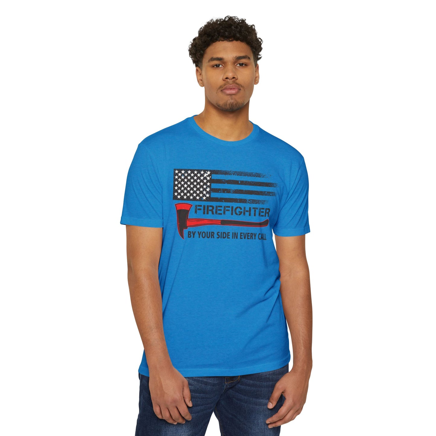 Firefighter Pride T-Shirt – By Your Side in Every Call