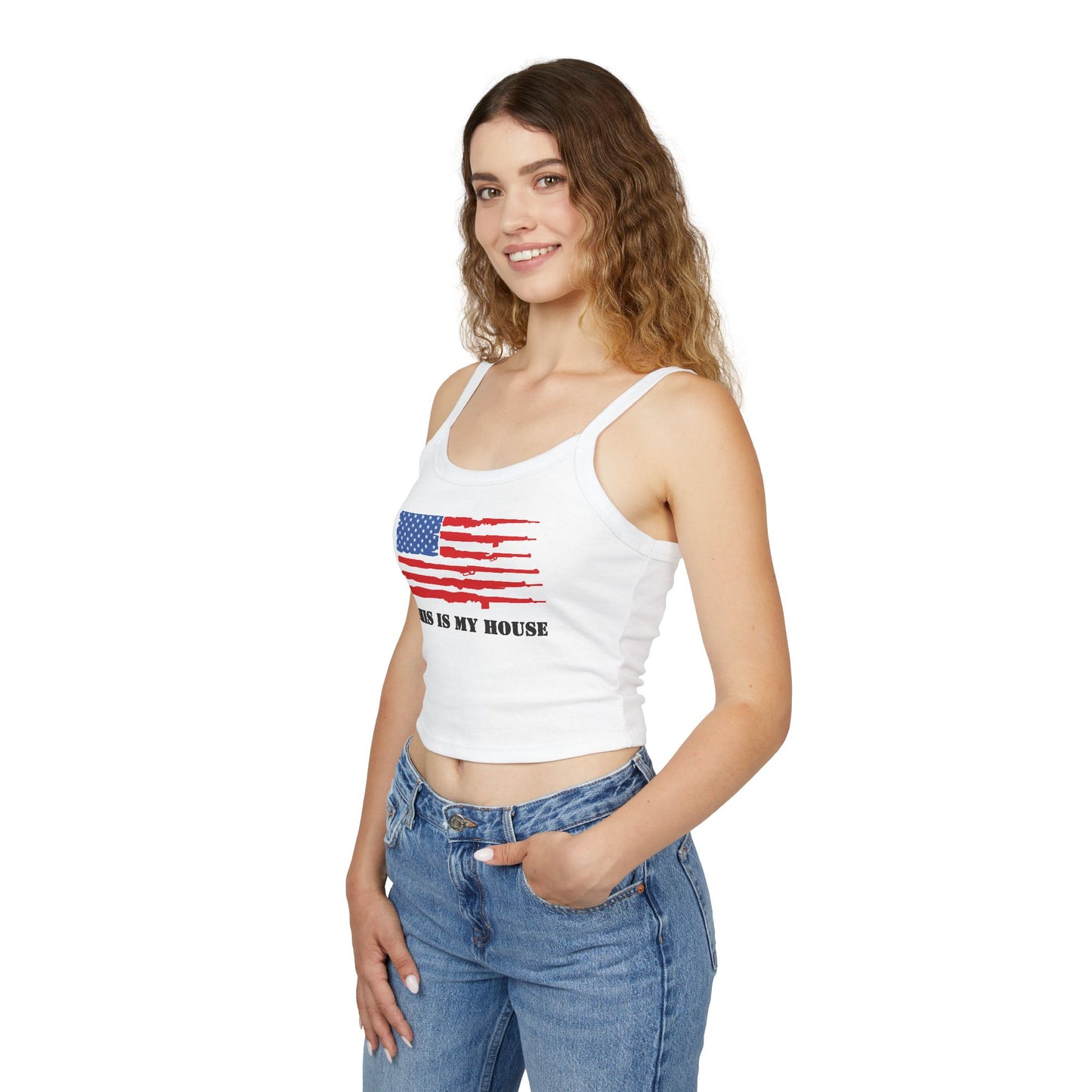 This Is My House Patriotic Tank Top