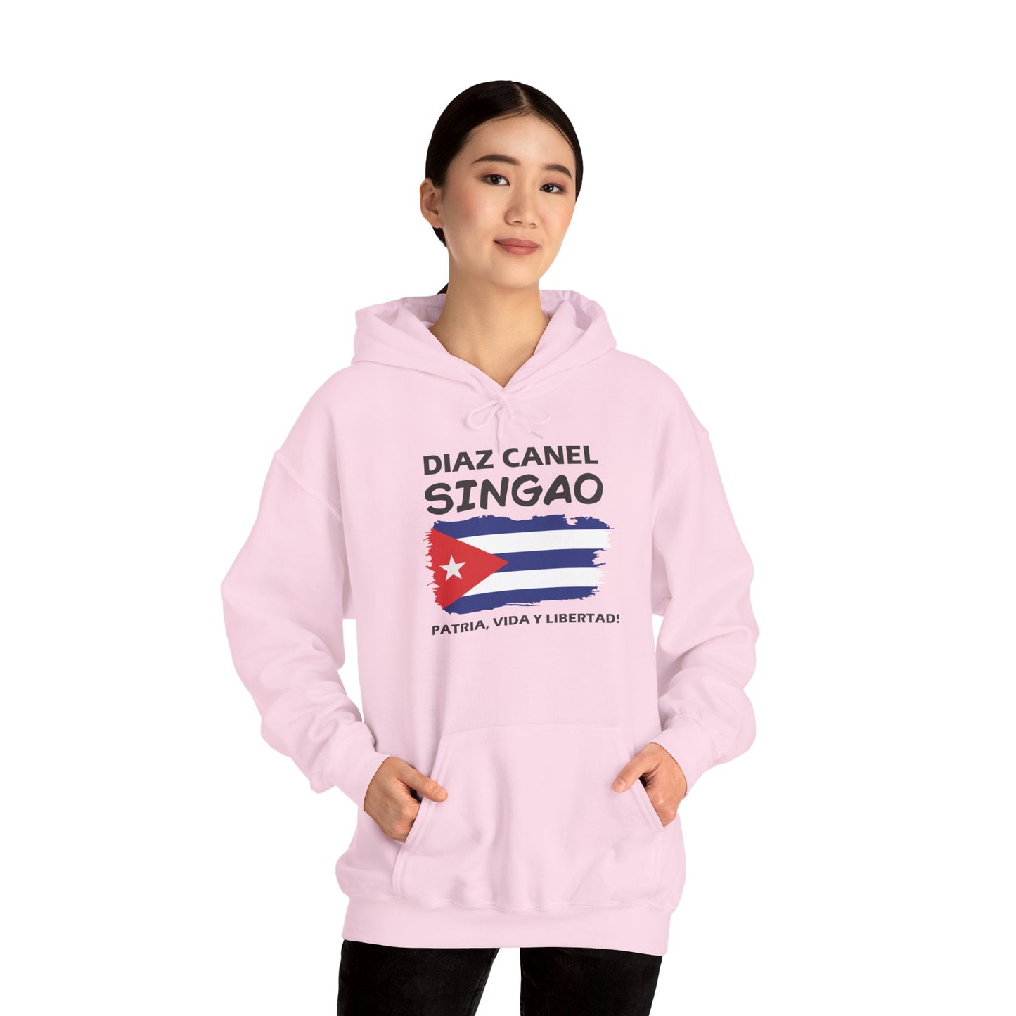 Díaz Canel Singao Patriótico Hoodie