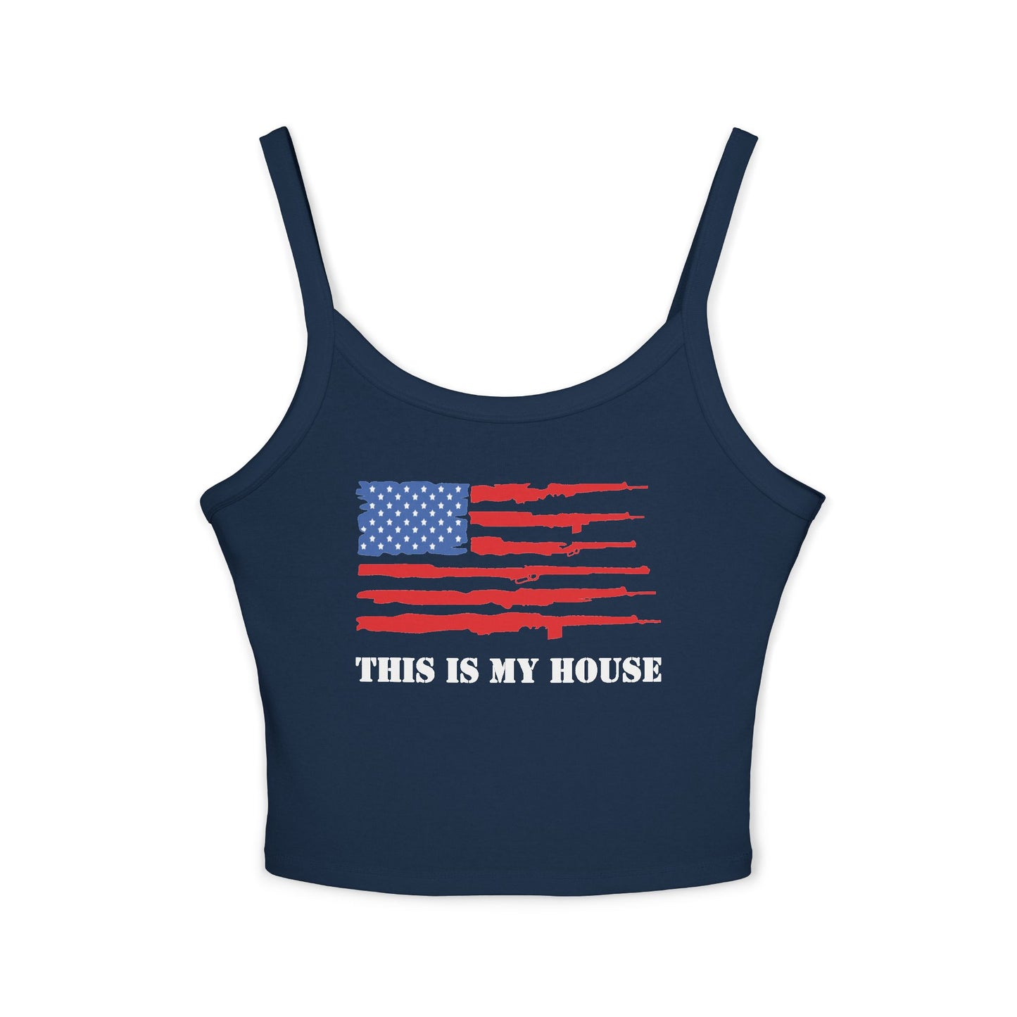 This Is My House Patriotic Tank Top