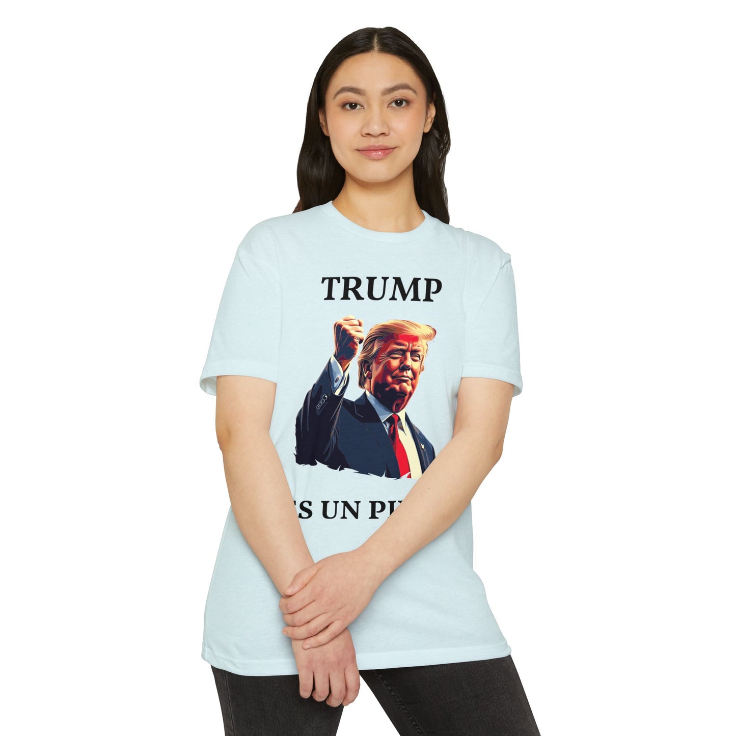 Trump es un Pingú Patriótica Camiseta