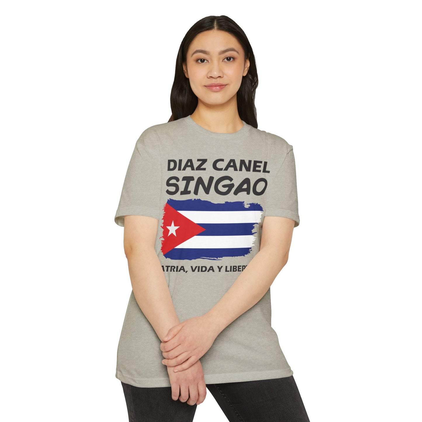 Díaz-Canel Singao Patriótica Camiseta