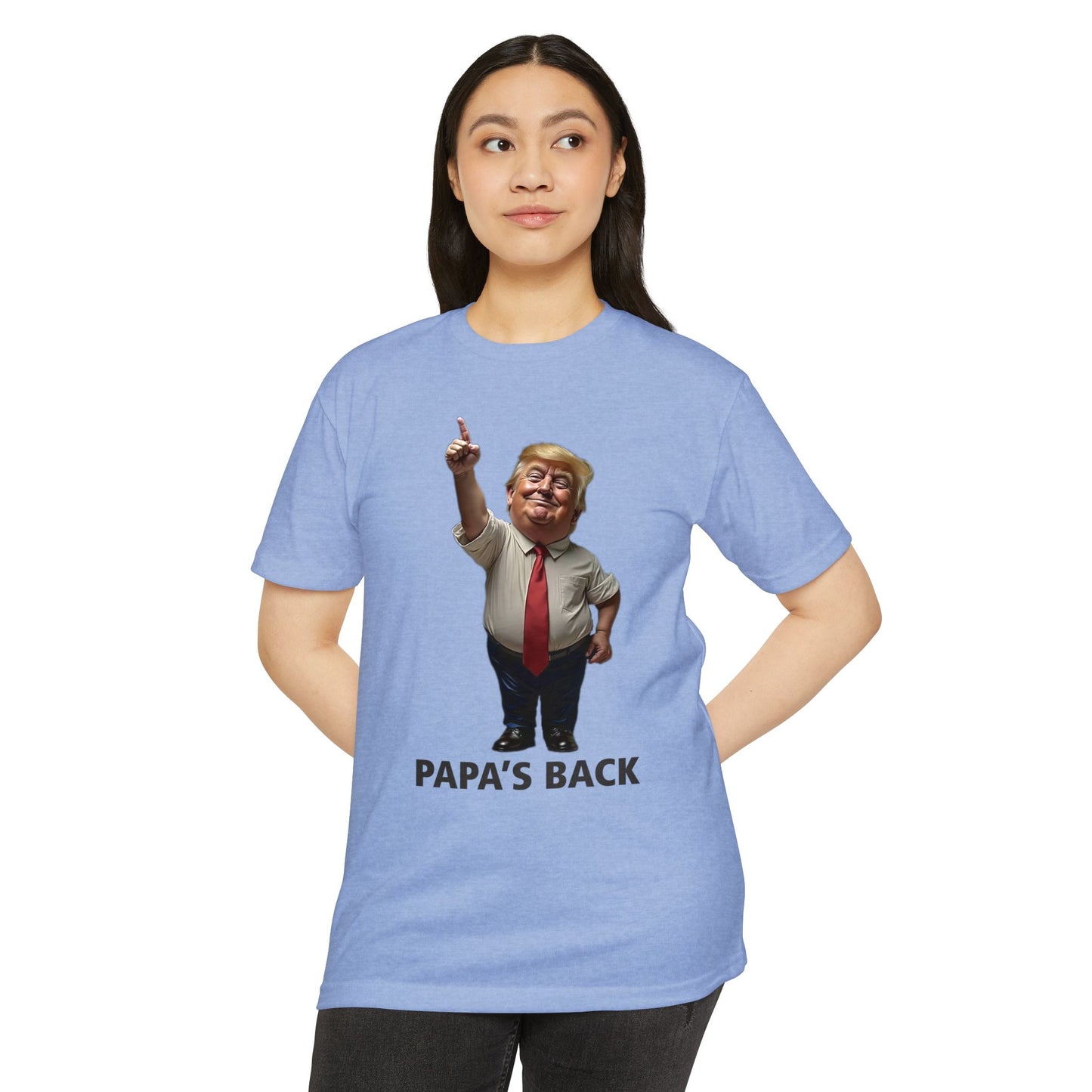 Papa's Back Patriotic T-Shirt