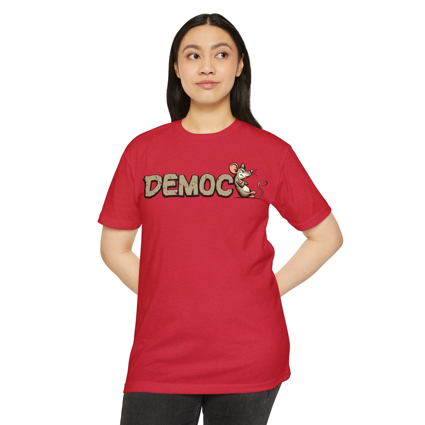 Democ-Rat Funny Political T-Shirt